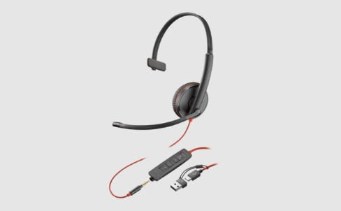 Poly Blackwire 3200 Series - Corded UC Headset | HP® Official Site